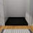 36 in. L X 36 in. W Black Alcove Square Acrylic Bathroom Shower Pan Base in White with Center Drain Hole
