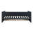 Corduroy Upholstered Daybed with Drawers ,Wood Slat-2026947313