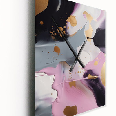 Jaede - Abstract Marble Wall Clock