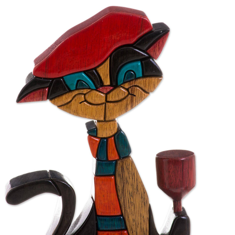 Figurine pour chat parisian Canfield