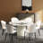  6 - Person Pedestal Dining Set