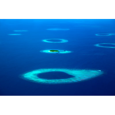 Atolls In Maldives by Sashahaltam - Wrapped Canvas Print