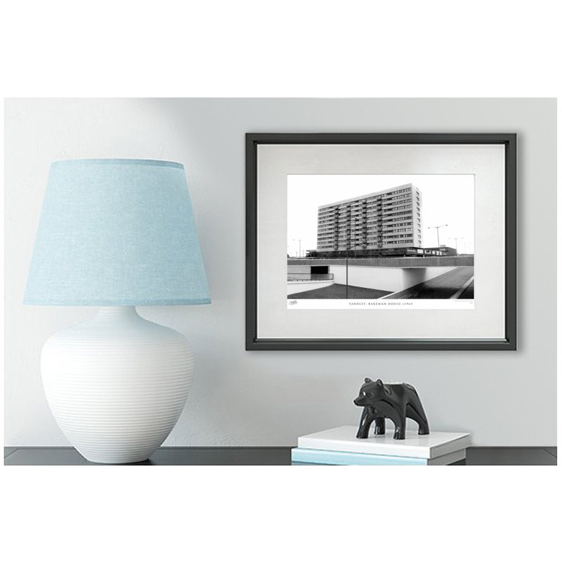 Yardley, Bakeman House C1965 1 Piece Single Picture Frame Wall Art, 28cm H x 36cm W x 2.3cm D