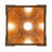 10" Wide Ferro Pendant