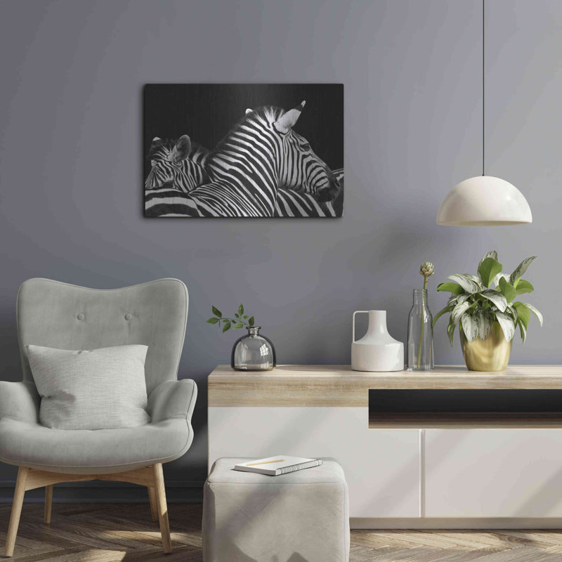 «Zebra I» par Debra Van Swearingen, H 16 po x l 24 po