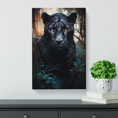 Panther Conceptual - Wrapped Canvas