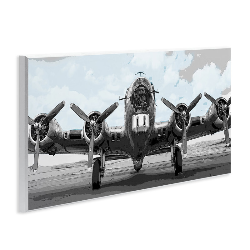 Historic Aviation Aircraft Wall Plaque, design by Kim Allen