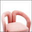 Chaise d'appoint rembourrée en tissu de conception contemporaine avec dossier ergonomique pour plus de confort et de style-2132802579