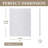 Koville Large Marble Cutting Board, 16*12in-115734186