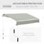 Auvent rétractable pour terrasse 8 pi x 7 pi Outsunny-128504465-128504466