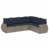 Coussin bleu marine / structure grise est en rupture de stock sélectionné