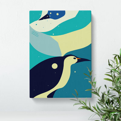 Penguin No.1 - Wrapped Canvas