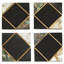 Stoneware Square 4 Piece Coaster Set