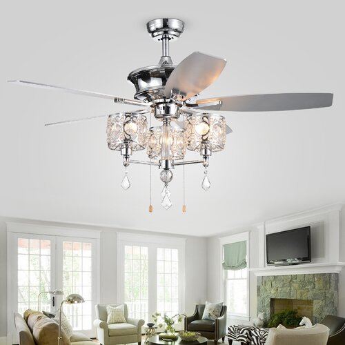 Rosdorf Park 52'' Ceiling Fan with Light Kit & Reviews | Wayfair