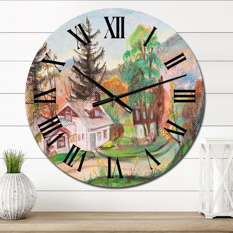 Horloge murale très grande, Moyen
