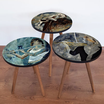 Tables gigognes 3 pieds Awad