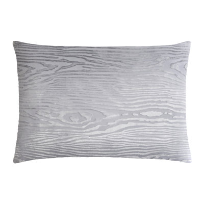 Woodgrain Velvet Pillow Cover & Insert