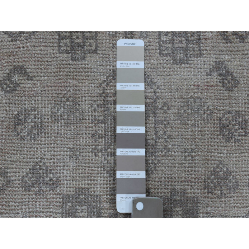 Armona One-of-a-Kind 5'1" X 7'4" 2010s Wool Area Rug in Grey
