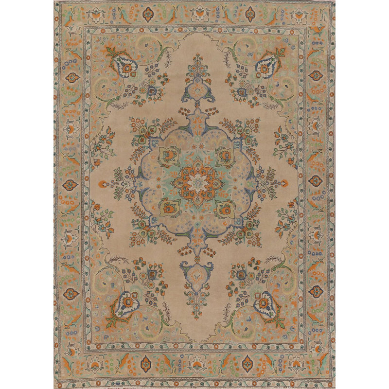 Tapis traditionnel en laine 10 x 13