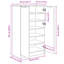 Shoe Cabinet for 12 Pairs of Shoes-2128695649