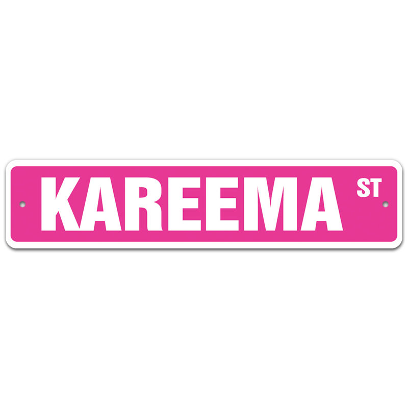 Plaque de rue Whitby, H 6 po x l 24 po x P 0,1 po