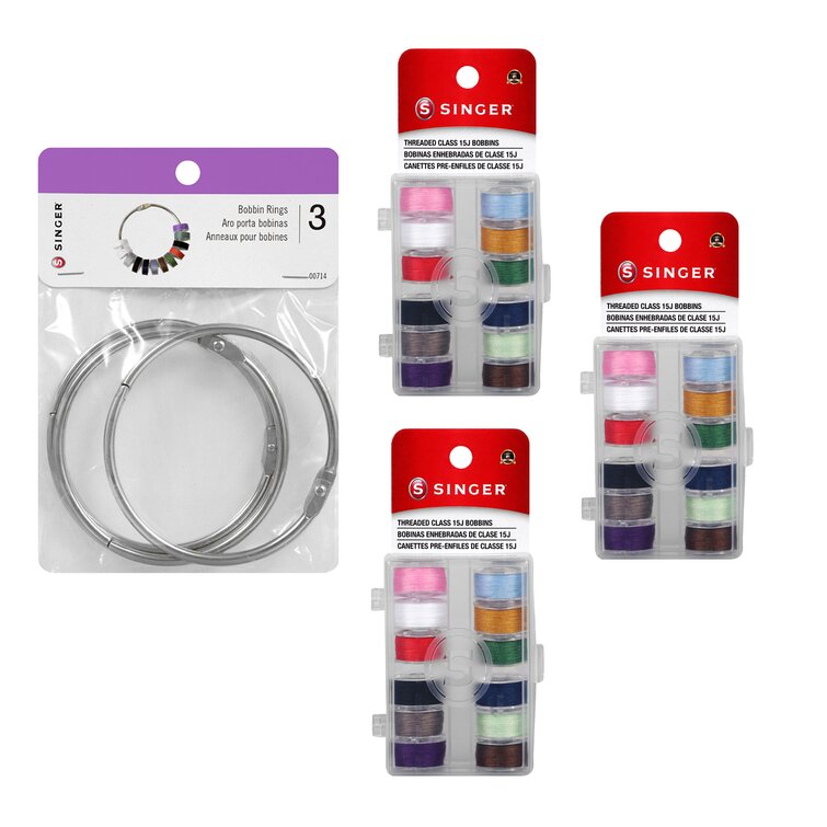 Plastic Bobbins on a Ring, Accessories