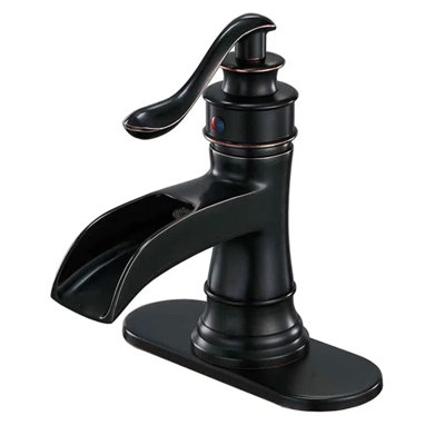 Single-Hole and Mounting / Installation Required -handle Bathroom Faucet with Drain Assembly