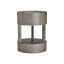 Calder Drum End Table with Storage