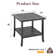 Deins 2-Tier 19" Side Table