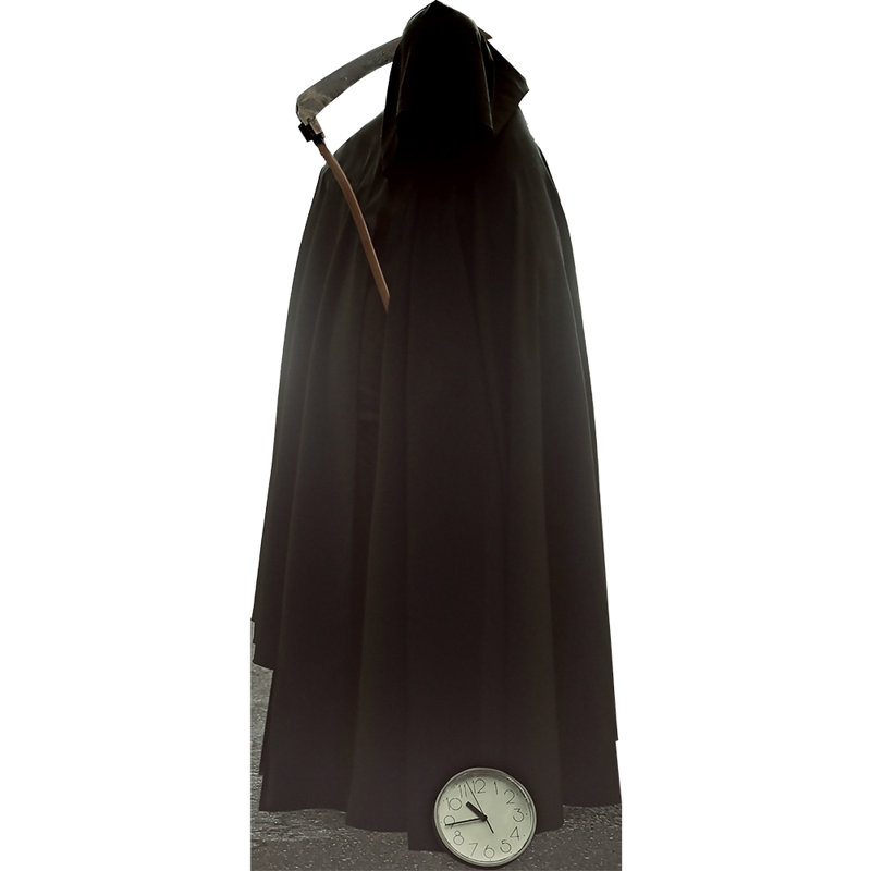 Grim Reaper Cardboard Standup