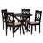 4 - Person Pedestal Base Dining Set