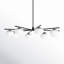 Vibi 8 Light Metal Dimmable Sputnik Chandelier-322932164