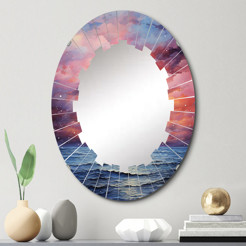 Oval Mirror, 30" x 20"