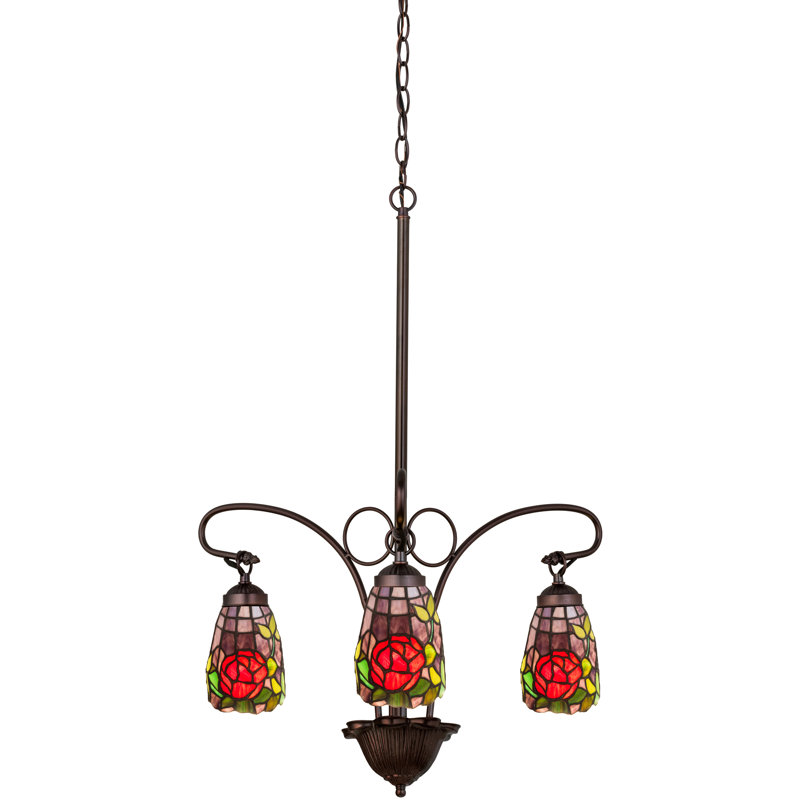 Tiffany 3 - Light Chandelier