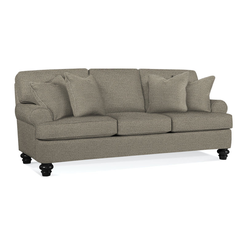 Lowell Sleeper Sofa, Ivory Crypton Performance; 0886-91, Innerspring Mattress, Black
