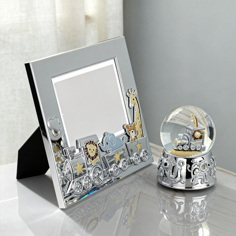 Picture Frame, Animal Train Design  (Frame)