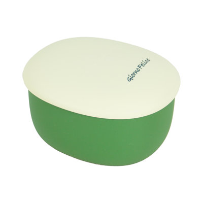 [giorno Felice] Contenant en silicone Thesili Easycook 600 ml / vert feuille