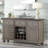 Rustic Two Tone Sever W/ Powerpack