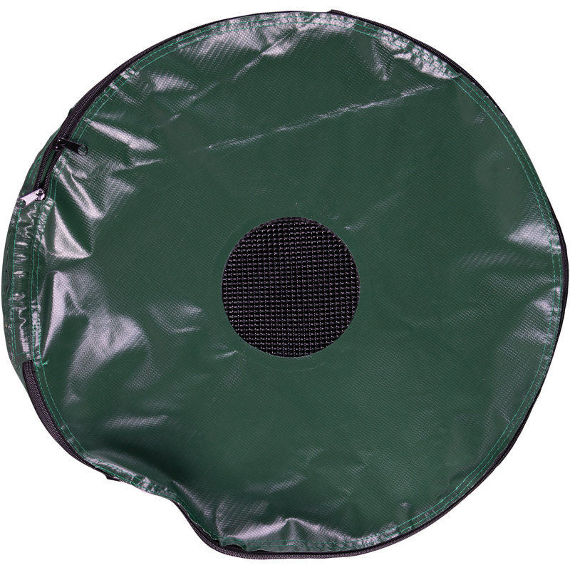 Dakota Fields 189.27L Weather Resistant PVC Rain Barrel