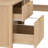 L Shaped Desk With Drawers, Office Desk With Power Outlet, LED Lights, Hutch And File Cabinets