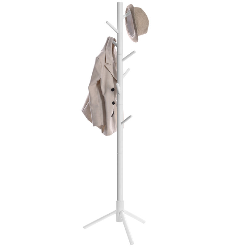 Portemanteau autoportant Geesche, Blanc