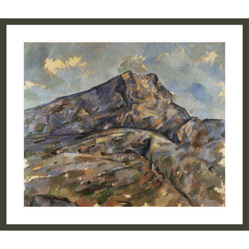 Mont Sainte-Victoire par Paul Cézanne, H 33,5 po x l 39,36 po