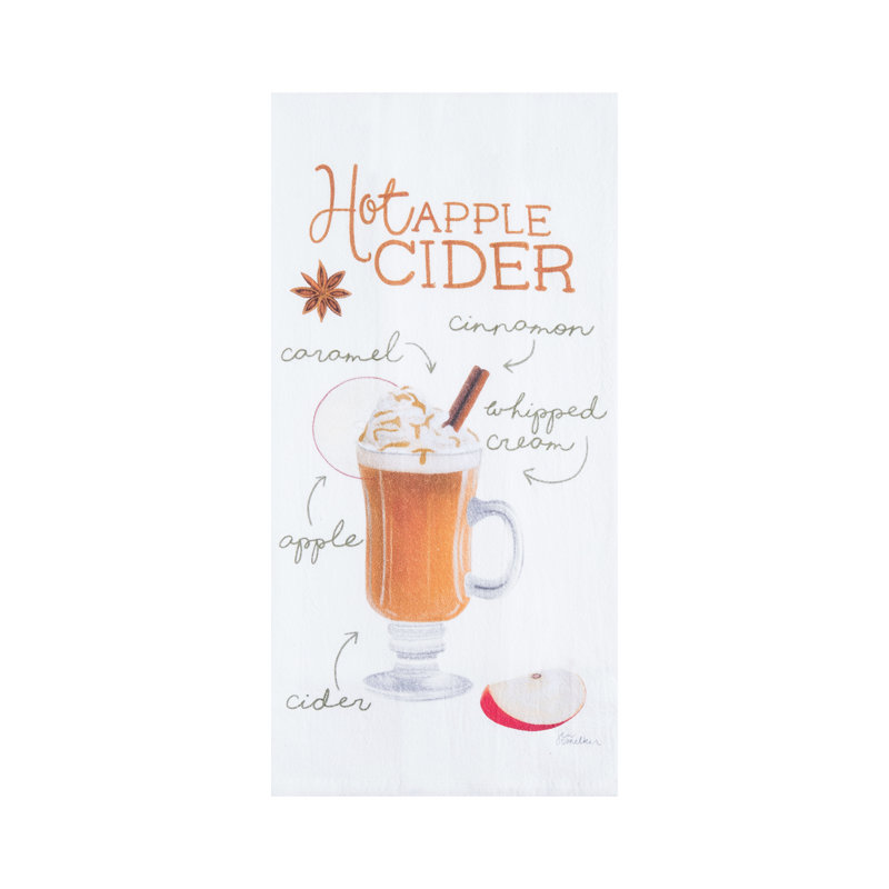 Ensemble de 3 serviettes Apple Cider Crisp & Streusel