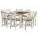 Hartling - Person Extendable Solid Wood Solid Wood Top Four Leg Dining Set