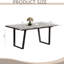 6 tables, poids de 89,32 lb, structure robuste, gris 29,5 po Haute, ajoute de l'élégance à la maison,
