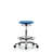 Huron Adjustable Height Ergonomic Lab Stool with Footring Pedestal Base-963943620-963943621