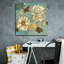 «Sophias Flowers 1 Blue» par Wild Apple Portfolio, art mural sur toile, 26 po x 26 po-422225777