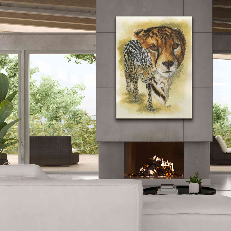 «Eminence» par Barbara Keith, art mural sur toile, H 54 po x l 40 po x P 1,5 po