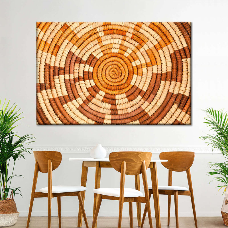" Native American Weaving ", 12" H x 8" W x 1" D