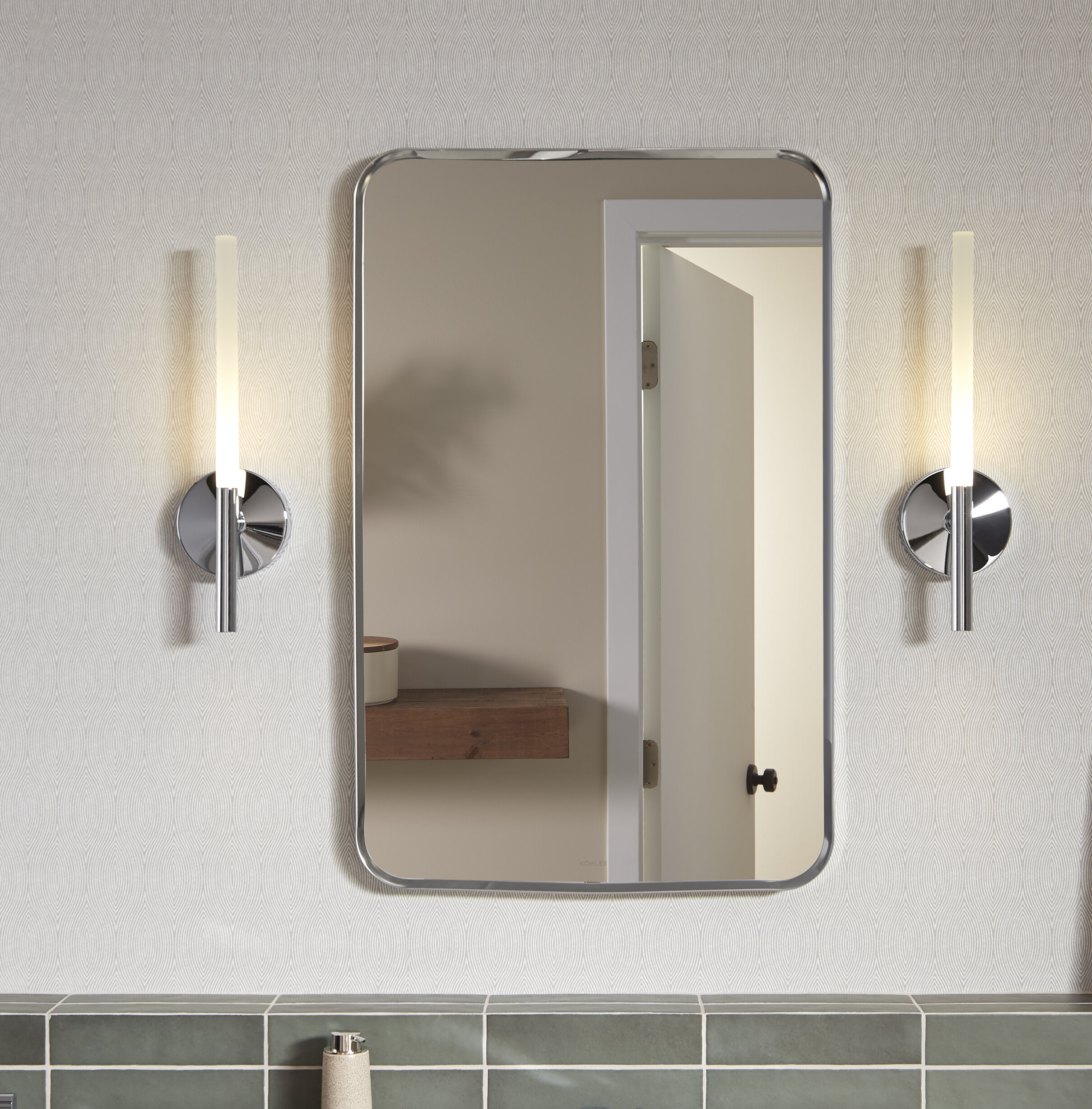 kohler essential decorative bathroom / vanity mirror & reviews
